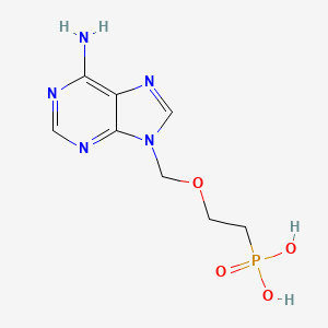 2-[(6-aminopurin-9-yl)methoxy]ethylphosphonic Acid