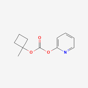 B8642417 1-Methylcyclobutyl pyridin-2-yl carbonate CAS No. 790305-12-3