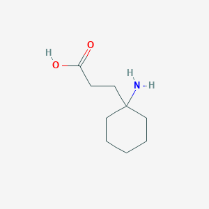 3-(1-Aminocyclohexyl)propanoic acid