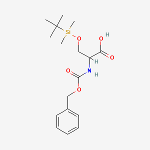 2-{[(benzyloxy)carbonyl]amino}-3-{[t-butyl(dimethyl)silyl]oxy}propionic Acid