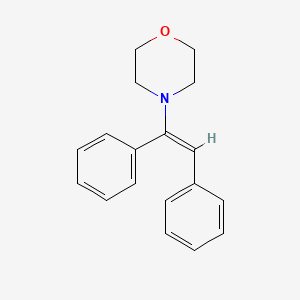 4-[(E)-1,2-diphenylethenyl]morpholine