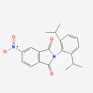 1H-Isoindole-1,3(2H)-dione, 2-[2,6-bis(1-methylethyl)phenyl]-5-nitro-