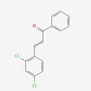 molecular formula C15H10Cl2O B8642712 3-(2,4-Dichlorophenyl)-1-phenylprop-2-en-1-one 