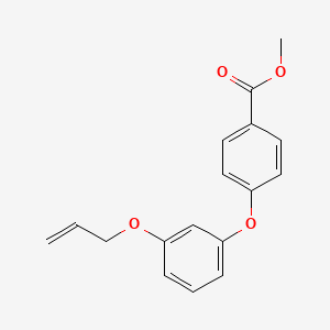 B8642748 Methyl 4-{3-[(prop-2-en-1-yl)oxy]phenoxy}benzoate CAS No. 152609-21-7