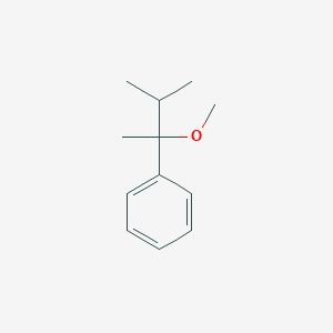 molecular formula C12H18O B8642779 alpha-Isopropyl-alpha-methylbenzyl methyl ether 