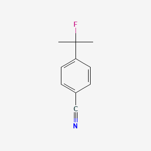 4-(2-Fluoropropan-2-yl)benzenecarbonitrile