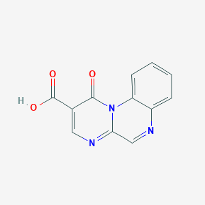 1-Oxopyrimido[1,2-a]quinoxaline-2-carboxylic acid