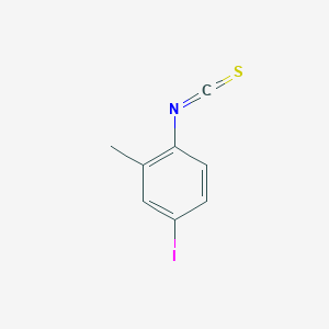 molecular formula C8H6INS B8642941 4-Iodo-1-isothiocyanato-2-methylbenzene 