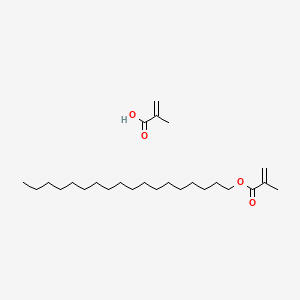 B8642954 2-Methylprop-2-enoic acid;octadecyl 2-methylprop-2-enoate CAS No. 27401-06-5