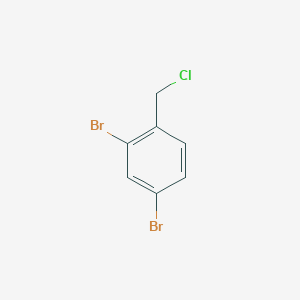 molecular formula C7H5Br2Cl B8643054 2,4-Dibromobenzyl chloride 