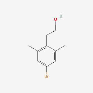 molecular formula C10H13BrO B8643087 2-(4-Bromo-2,6-dimethylphenyl)ethanol 