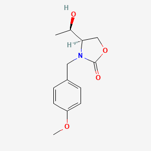 (R)-4-((R)-1-hydroxyethyl)-3-(4-methoxybenzyl)oxazolidin-2-one