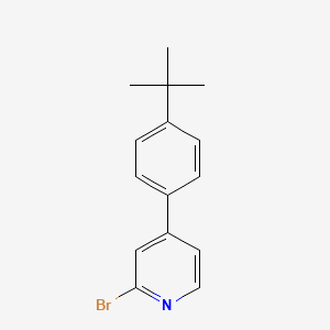 2-Bromo-4-(4-tert-butylphenyl)pyridine