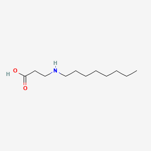 molecular formula C11H23NO2 B8643295 N-Octyl-beta-alanine CAS No. 27373-57-5