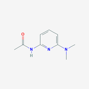 molecular formula C9H13N3O B8643332 N-[6-(dimethylamino)-2-pyridinyl]acetamide CAS No. 63763-87-1