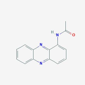 molecular formula C14H11N3O B8643428 N-(Phenazin-1-YL)acetamide CAS No. 34000-79-8