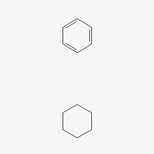 molecular formula C12H18 B8643489 Benzene cyclohexane CAS No. 639006-48-7