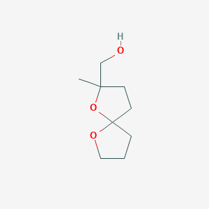 (2-Methyl-1,6-dioxaspiro[4.4]nonan-2-yl)methanol
