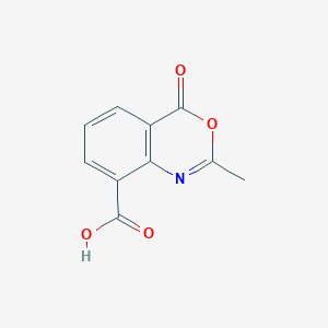 2-methyl-4-oxo-4H-3,1-benzoxazine-8-carboxylic acid