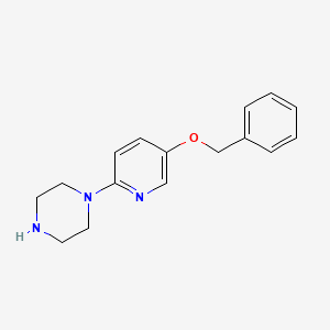 1-[5-(Benzyloxy)pyridin-2-yl]piperazine