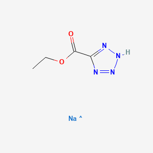 1H-Tetrazole-5-carboxylic acid, ethyl ester, sodium salt