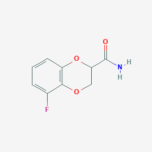 5-Fluoro-1,4-benzodioxane-2-carboxamide