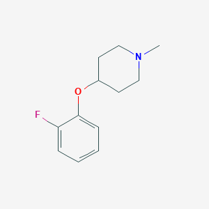 4-(2-Fluorophenoxy)-1-methylpiperidine