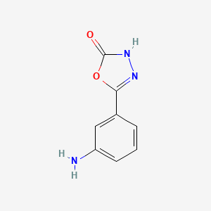 5-(3-Aminophenyl)-1,3,4-oxadiazol-2-ol