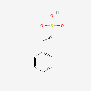 molecular formula C8H8O3S B8643644 2-Phenylethenesulfonic acid CAS No. 2039-45-4