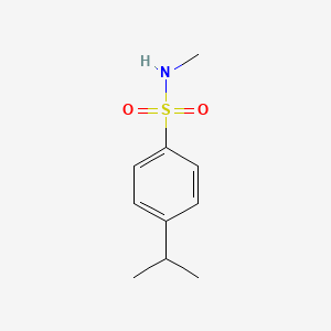 molecular formula C10H15NO2S B8643725 4-Isopropyl-N-methyl-benzenesulfonamide 