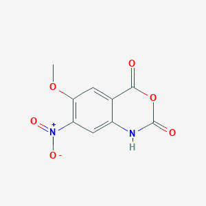 B8643939 6-Methoxy-7-nitro-2H-3,1-benzoxazine-2,4(1H)-dione CAS No. 648927-55-3