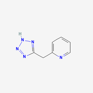 molecular formula C7H7N5 B8643963 5-(2-Pyridylmethyl)-1H-tetrazole 