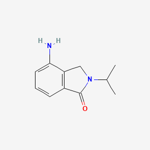 4-Amino-2-(propan-2-YL)-2,3-dihydro-1H-isoindol-1-one