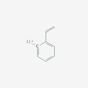 molecular formula C8H7Li B8644059 Lithium, (2-ethenylphenyl)- CAS No. 142011-02-7