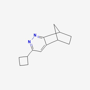 B8644076 3-Cyclobutyl-5,6,7,8-tetrahydro-5,8-methanocinnoline CAS No. 918874-80-3