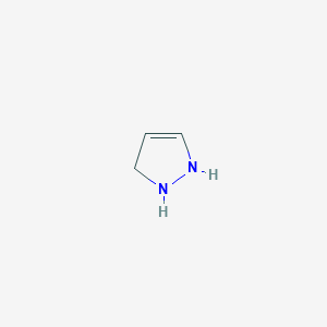 molecular formula C3H6N2 B8644094 2,3-dihydro-1H-pyrazole CAS No. 6569-23-9