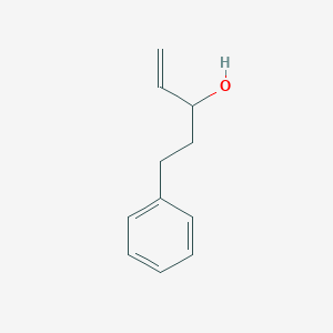 molecular formula C11H14O B8644150 5-Phenyl-1-penten-3-ol 