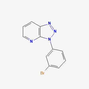 3-(3-bromophenyl)-3H-[1,2,3]triazolo[4,5-b]pyridine