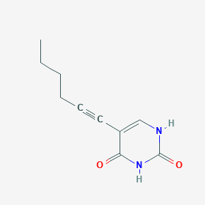 5-hex-1-ynyl-1H-pyrimidine-2,4-dione