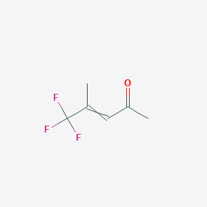 molecular formula C6H7F3O B8644387 4-Trifluoromethyl-3-penten-2-one 