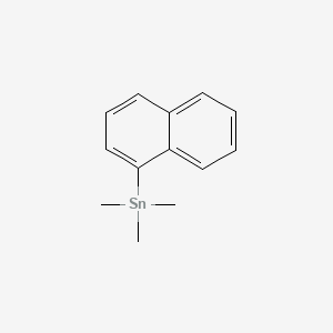 Stannane, trimethyl-1-naphthalenyl-