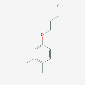 molecular formula C11H15ClO B8644533 3-Chloropropyl 3,4-dimethylphenyl ether 