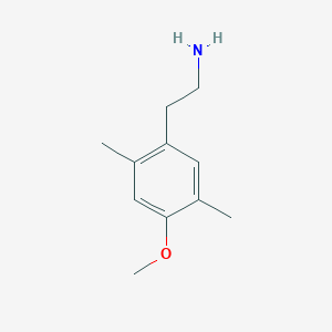 molecular formula C11H17NO B8644635 2-(4-Methoxy-2,5-dimethyl-phenyl)-ethylamine 