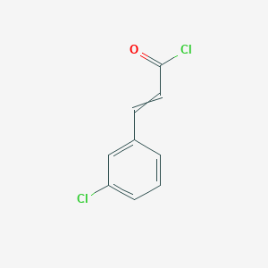 molecular formula C9H6Cl2O B8644643 m-Chlorocinnamoyl chloride 