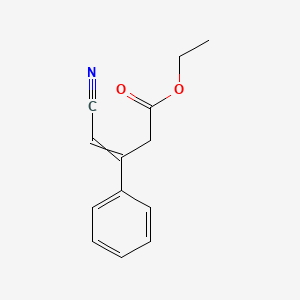 4-Cyano-3-phenyl-but-3-enoic acid ethyl ester