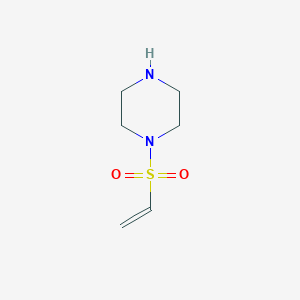 molecular formula C6H12N2O2S B8644666 1-(Ethenesulfonyl)piperazine CAS No. 216955-53-2