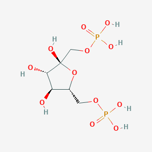 molecular formula C6H14O12P2 B8644906 Fructose-1,6-diphosphate 