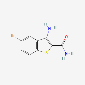 3-Amino-5-bromobenzo[b]thiophene-2-carboxamide