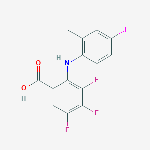 2-(4-Iodo-2-methylphenylamino)-3,4,5-trifluorobenzoic acid