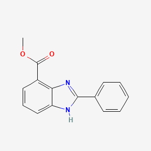 Methyl 2-phenyl-1H-benzimidazole-4-carboxylate